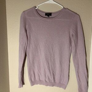 purple cashmere sweater